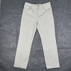 MADEWELL 90's Straight Jeans Women's Size 32 Vintage Canvas Denim‎ Pants